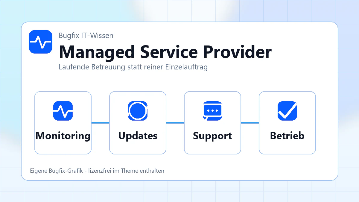 Managed Service Provider: Was Unternehmen davon haben