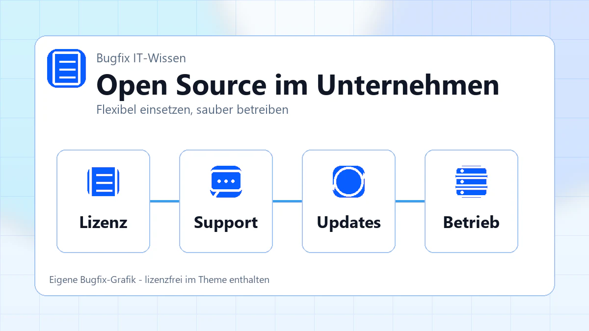 Open Source im Unternehmenseinsatz: Chancen und Pflichten